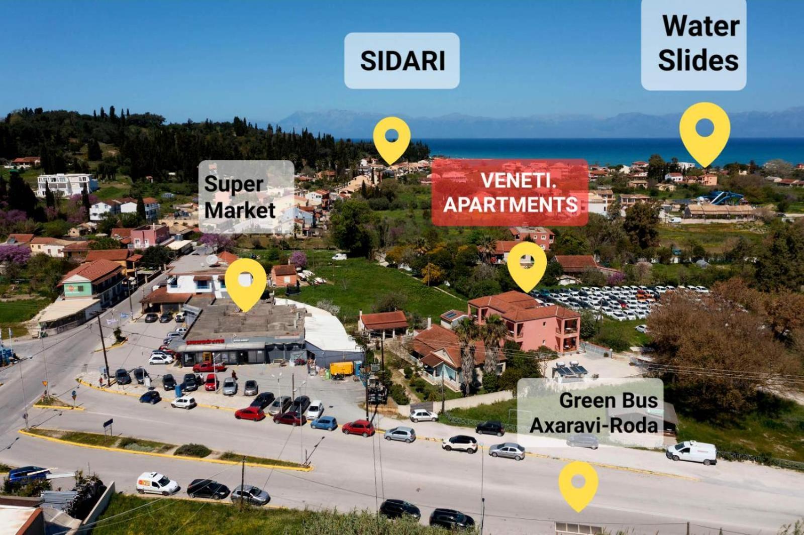 Veneti Apartments Sidari  Ngoại thất bức ảnh